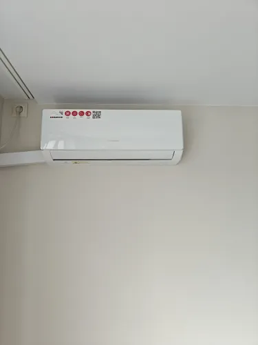 Установка сплит системы 7-9 kBTU (одноэтапный монтаж)