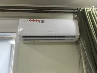 Установка сплит системы 7-9 kBTU (одноэтапный монтаж)