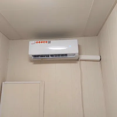 Установка сплит системы 7-9 kBTU (одноэтапный монтаж)