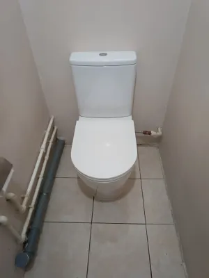 Установка напольного унитаза